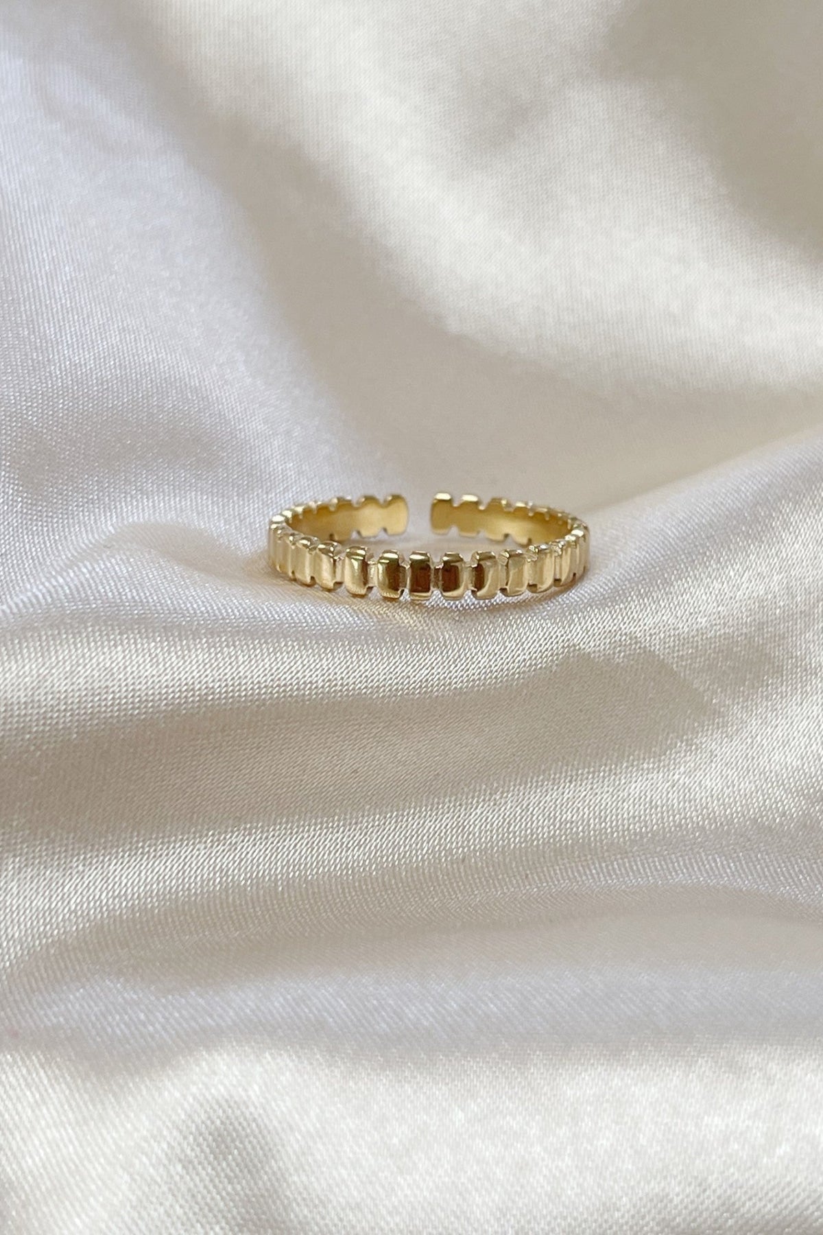 Mika - Ring - Stainless Steel - Verstelbaar Ring