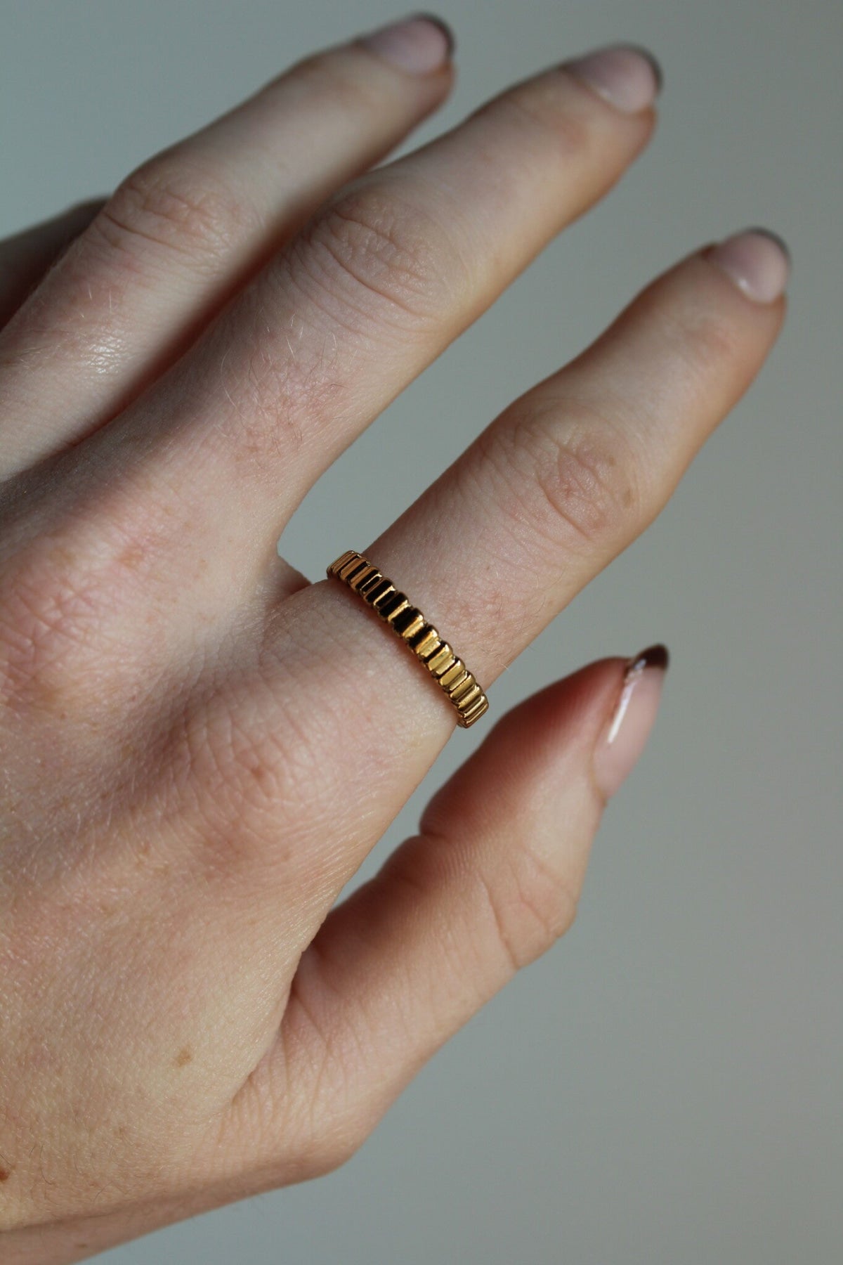 Mika - Ring - Stainless Steel - Verstelbaar Ring