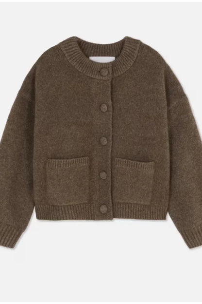 Mystique & Co™ Gilet Sofia Marron / S