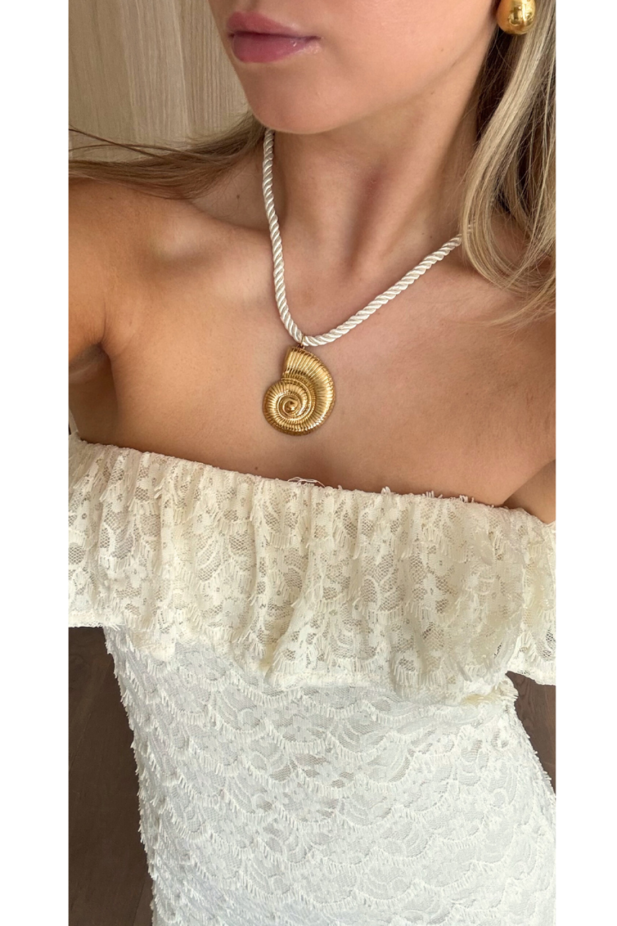 Strand Schelp Ketting